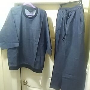 Take A Extra 50% Off Price Fashion Savy Loose Fit Top& Pant Set